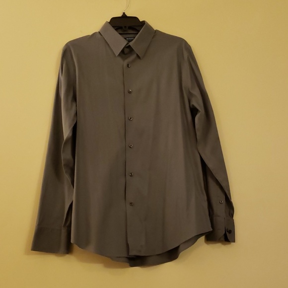 Murano Other - Dark Grey Murano Men's Long Sleeve Button Down